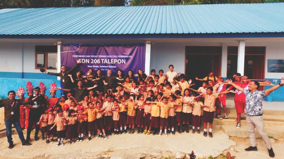 CT. Arsa Foundation Resmikan Sekolah Jauh SDN 206 Taleppon Bittuang 2 CT. Arsa Foundation Resmikan Sekolah Jauh SDN 206 Taleppon Bittuang