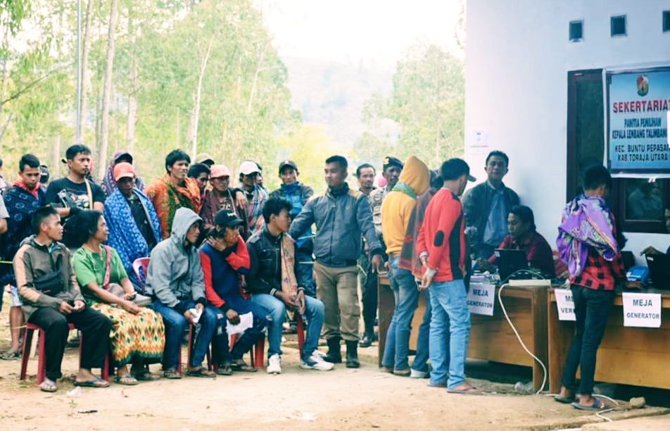 11 Pemilihan Kepala Lembang di Toraja Utara Berjalan Lancar