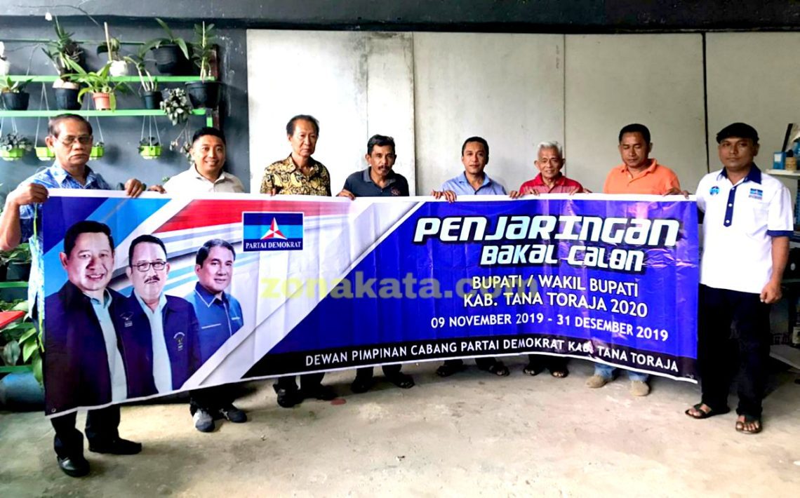 Partai Demokrat Buka Pendaftaran Calon Bupati dan Wakil Bupati Untuk Pilkada Tana Toraja 2020