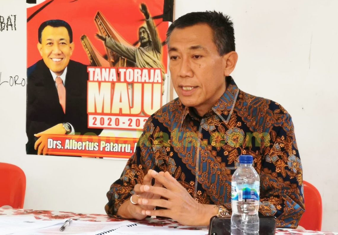 Albert Perkenalkan John Diplomasi Sebagai Wakilnya di Pilkada Tana Toraja