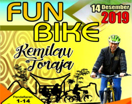 Fun Bike Ramaikan Event Kemilau Toraja