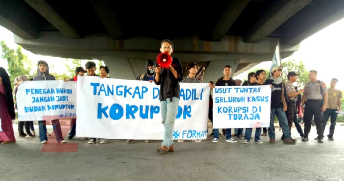 Peringati Hari Anti Korupsi Sedunia, FORMAT Desak Kejati Usut Tuntas Kasus Korupsi di Toraja