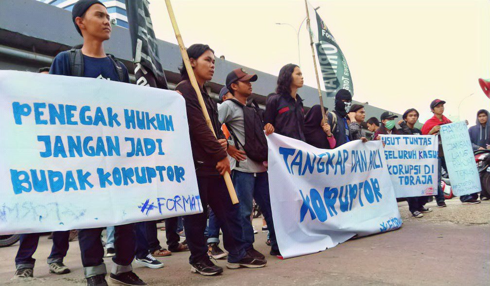 Peringati Hari Anti Korupsi Sedunia, FORMAT Desak Kejati Usut Tuntas Kasus Korupsi di Toraja