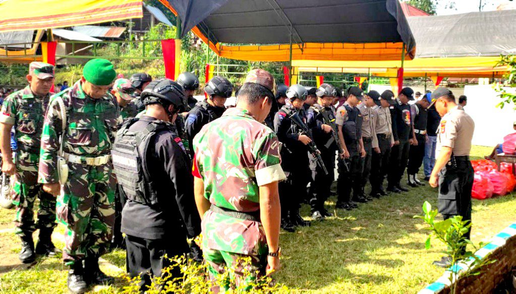 Antisipasi Keamanan, Polres Tana Toraja Tambah Personil di Pilkalem Tondon Siba'ta
