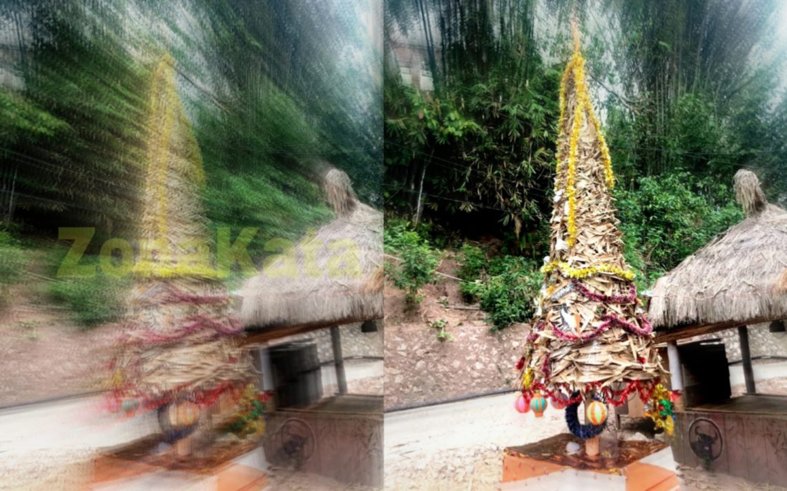 Salut, Anak Muda Batualu Buat Pohon Natal dari Barang Bekas 2 Salut, Anak Muda Batualu Buat Pohon Natal dari Barang Bekas