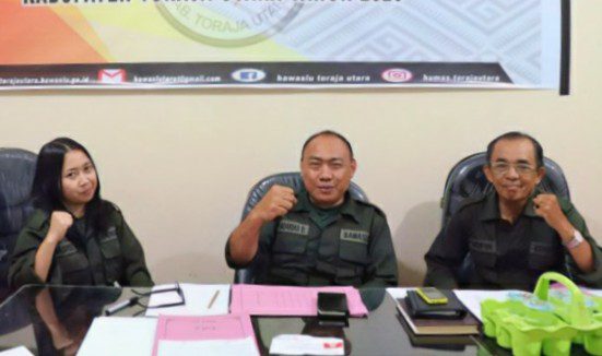 Resmi, Bawaslu Toraja Utara Umumkan Panwascam Yang Lolos Seleksi, Berikut Nama Namanya