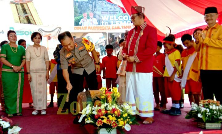 Kapolres Tana Toraja Mengaku Kagum Akan Seni Budaya Toraja