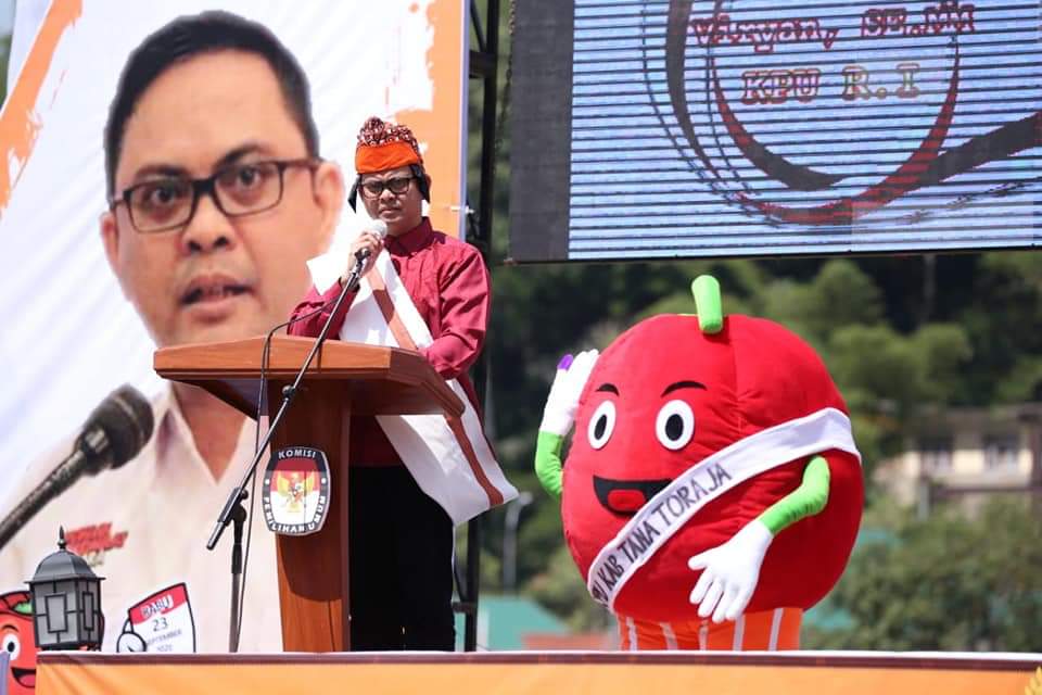 Launching Pilkada Tana Toraja, Viryan Azis: Optimis Akan Berlangsung Sukses
