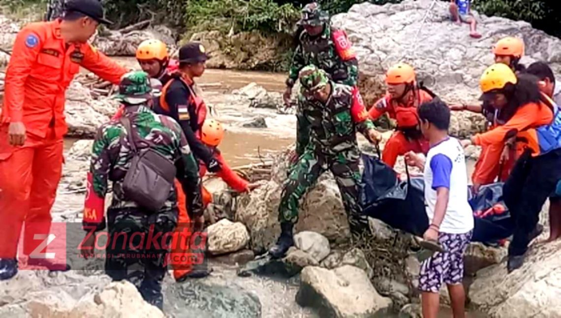 Sopir Asal Sidrap Yang Dinyatakan Hilang Terbawa Arus Sungai di Enrekang Akhirnya Ditemukan