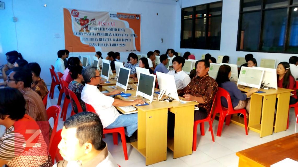 316 Calon PPK di Tana Toraja Jalani Tes Secara Online 2 316 Calon PPK di Tana Toraja Jalani Tes Secara Online