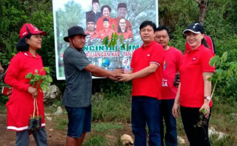 Peduli Lingkungan, PDI Perjuangan Tana Toraja Tanam Ribuan Pohon 2 Peduli Lingkungan, PDI Perjuangan Tana Toraja Tanam Ribuan Pohon