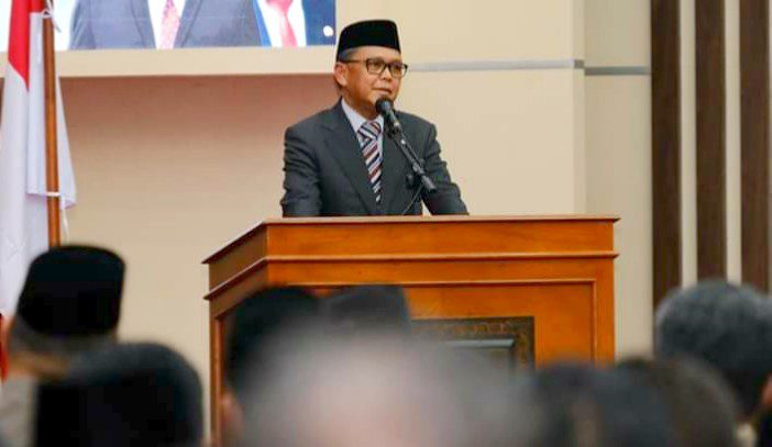 Nurdin Abdullah Lantik Sejumlah Pejabat Baru Lingkup Pemprov Sulsel