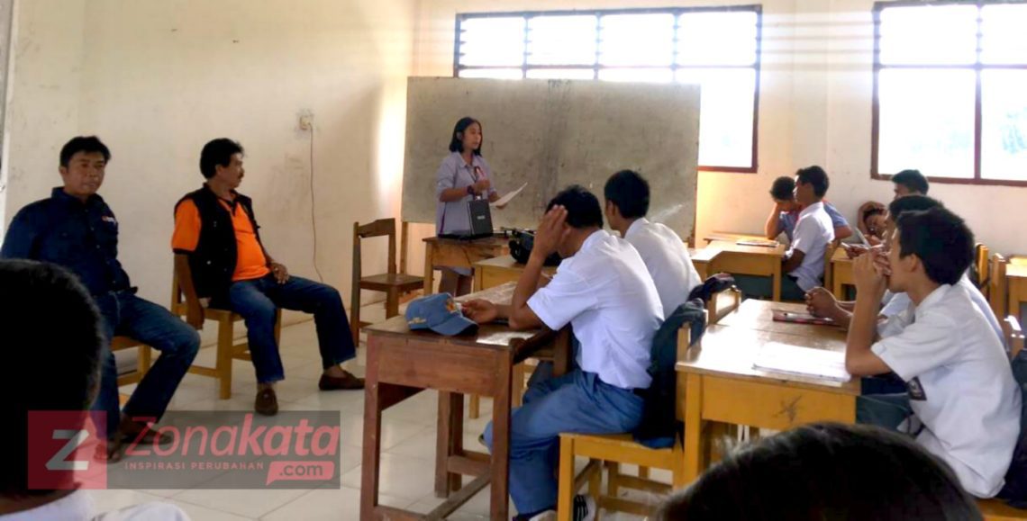 Bentuk Satgas Pencegahan Politik Uang, Panwascam Sangalla Sambangi SMK Buntu Masakke