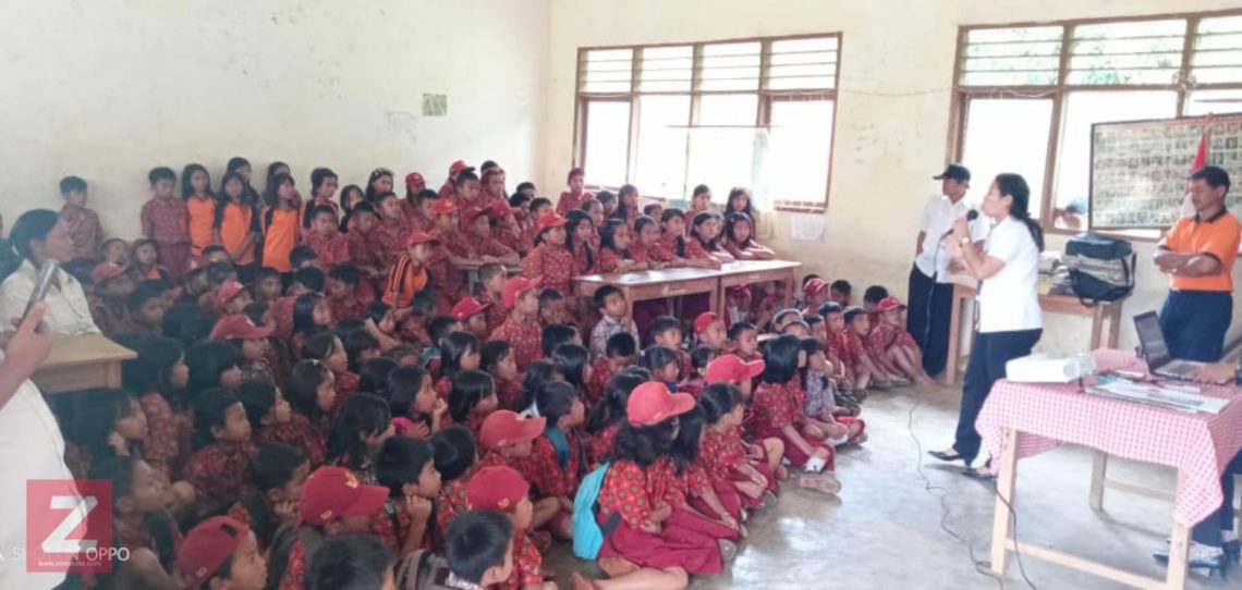 BNNK Tana Toraja Putar Film Edukasi di SDN 310 Inpres Ratte Bo’ne