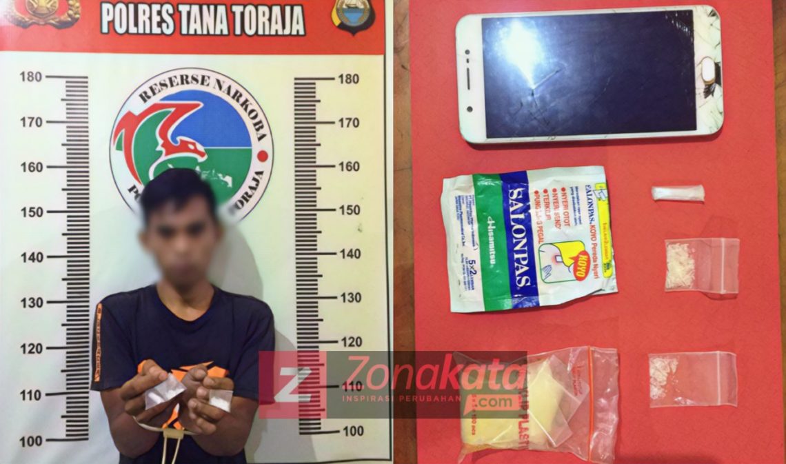 Miliki Sabu, Seorang Sopir Truk Diamankan Sat Narkoba Polres Tana Toraja