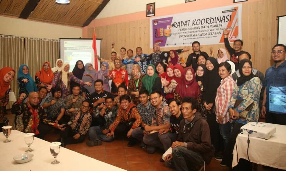 12 KPU Kabupaten Kota Yang Akan Melaksanakan Pilkada di Sulsel Gelar Rakor di Toraja Utara