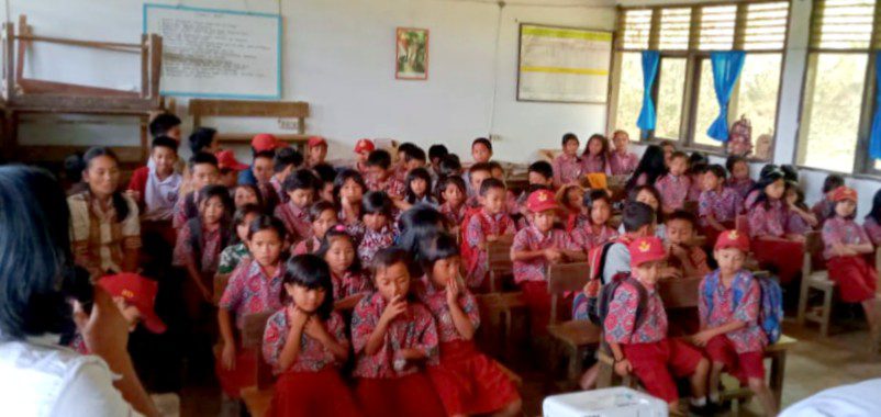 Penyuluh BNNK Tana Toraja Edukasi Siswa SDN 225 Tiroan Bittuang