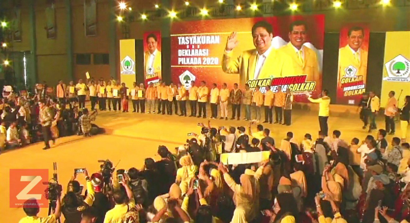 “Ombas” Terima Langsung Rekomendasi Golkar dari Airlangga, Tana Toraja Masih di Pending