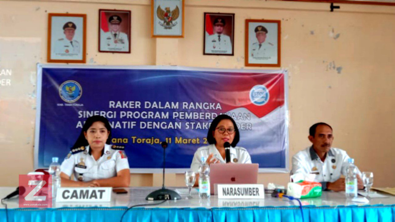 BNNK Tana Toraja Gelar Raker Dalam Rangka Sinergi Program Pemberdayaan Alternatif