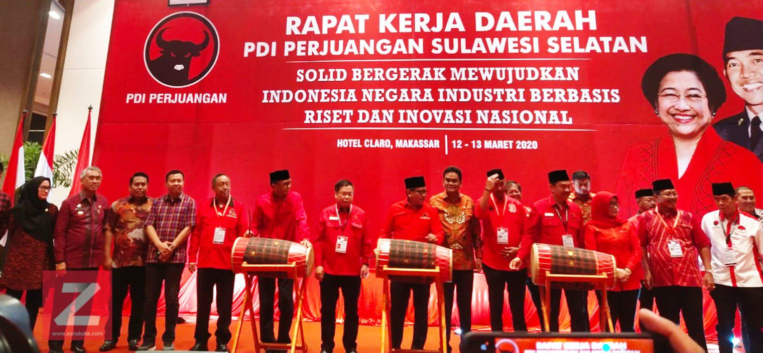 Peluang Diusung di Pilkada Tana Toraja, Alberth dan Theo Hadir di Rakerda PDI Perjuangan