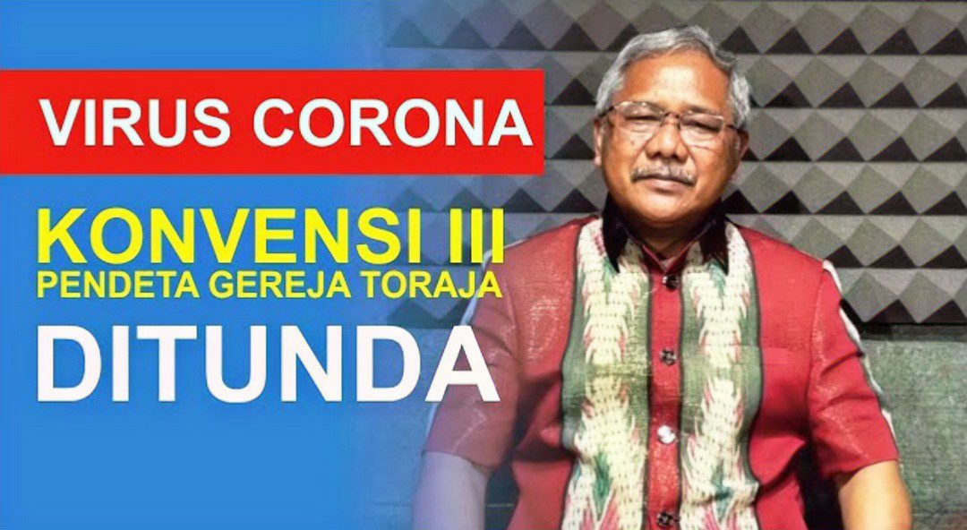 Akibat Virus Corona, Ribuan Peserta Konvensi III Pendeta Gereja Toraja, Batal ke Makasar