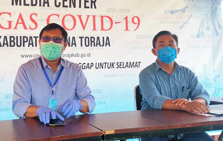Satgas Covid-19 Tana Toraja Kembali Umumkan Satu Warga yang Positif Corona