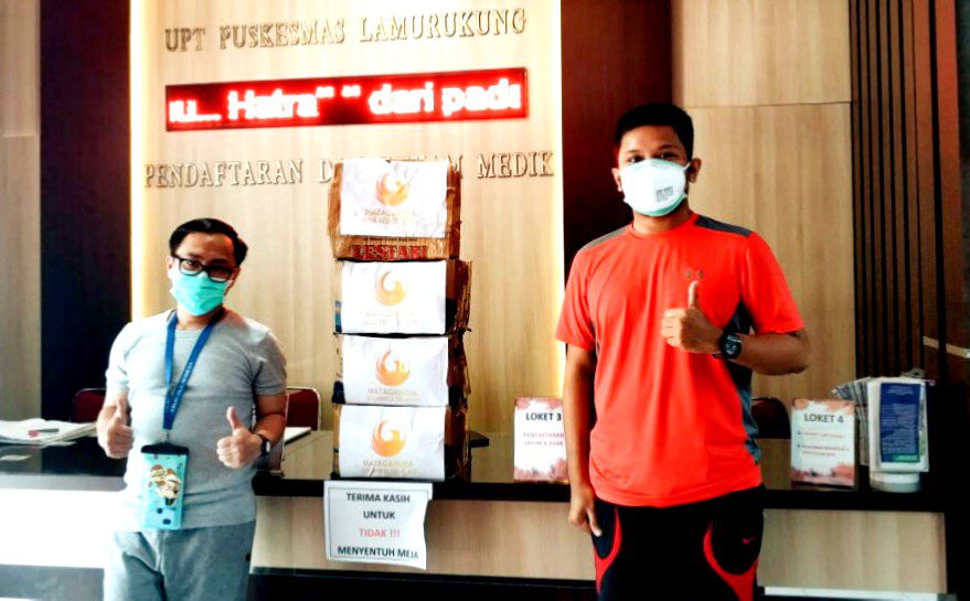 Wagub Support Alumni Penerima Beasiswa LPDP Produksi APD Baju Hazmat