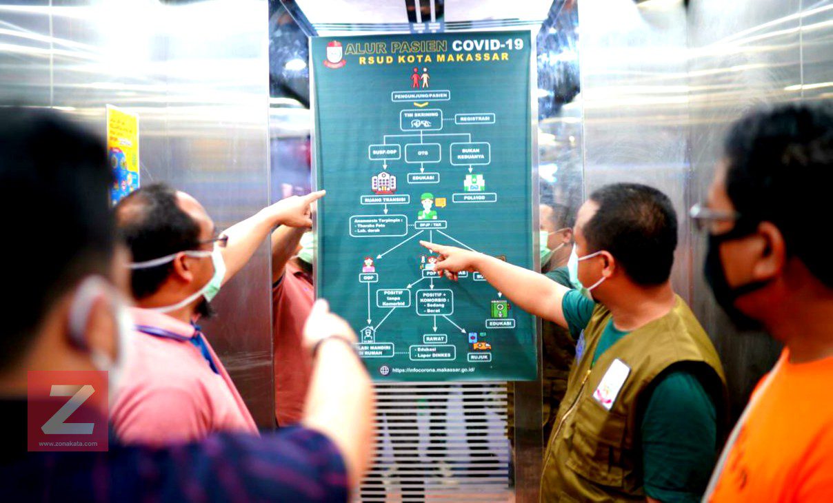 Sambangi RS Daya dan Salewangang Maros, Wagub Beri Semangat Bagi Tenaga Medis