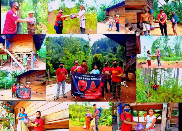 The Macz Man Tana Toraja Turut Berbagi di Tengah Pandemi Covid-19