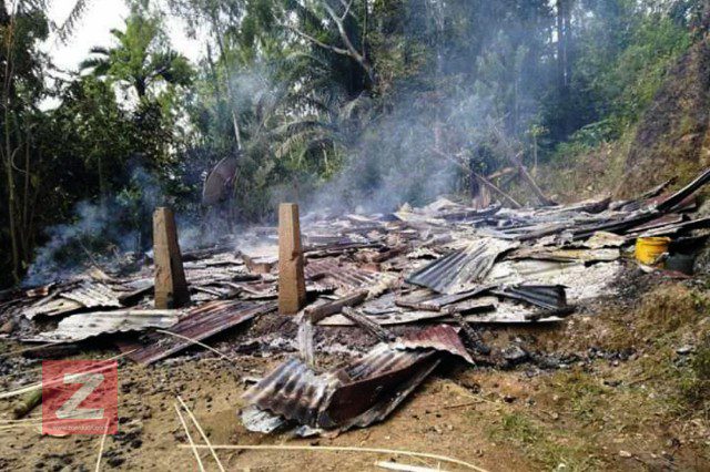 Satu Rumah di Lembang Batu Tiakka Saluputti Ludes Terbakar