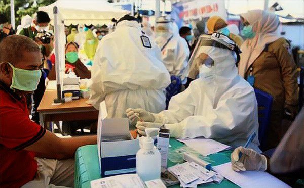 Ribuan Pedagang Pasar di Makassar Lakukan Rapid Test, 204 Diantaranya Ditemukan Reaktif