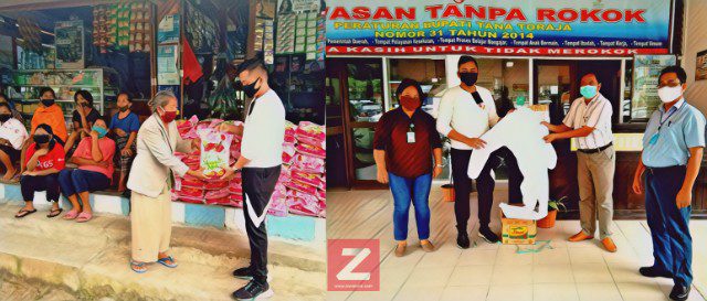 Wagub Sulsel, Andi Sudirman Salurkan Bantuan di Toraja dan Enrekang