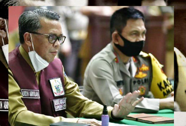 Via Vicon Menko Polhukam-Forkopimda Sulsel Bahas Protokol Kesehatan Jelang Salat Ied