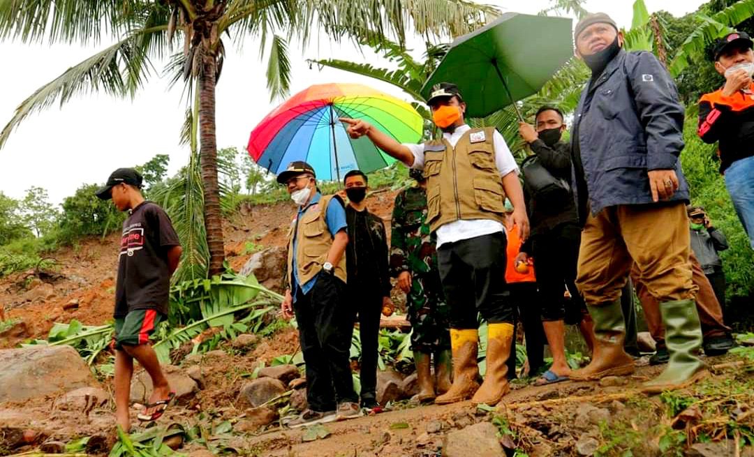 Jeneponto di Terjang Longsor, Wagub Sulsel Langsung ke Lokasi Kejadian