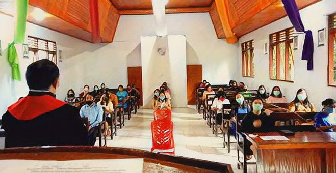 Pelaksanaan Ibadah Gereja di Tana Toraja Menerapkan Protokol Kesehatan