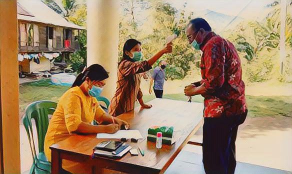 Pelaksanaan Ibadah Gereja di Tana Toraja Menerapkan Protokol Kesehatan