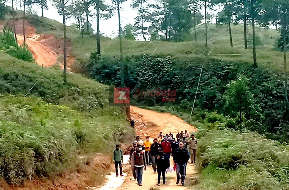 Kejati Sulsel Bersama Balai Gakkum dan BPKH Lakukan Investigasi Ke Hutan Mapongka