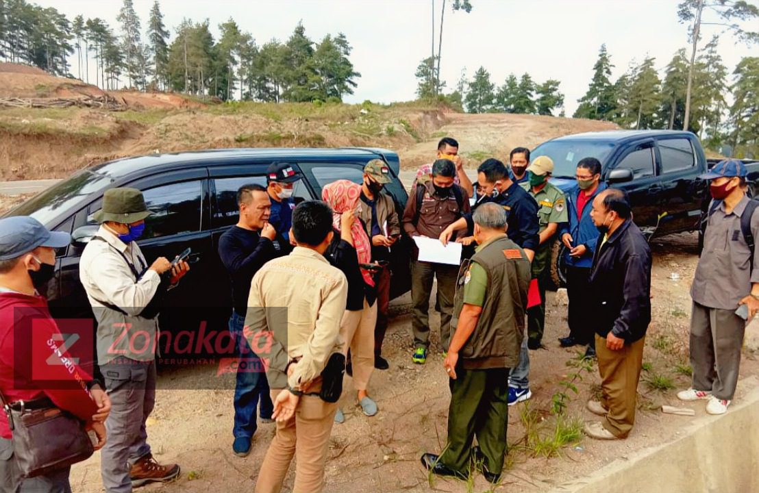 Kejati Sulsel Bersama Balai Gakkum dan BPKH Lakukan Investigasi Ke Hutan Mapongka