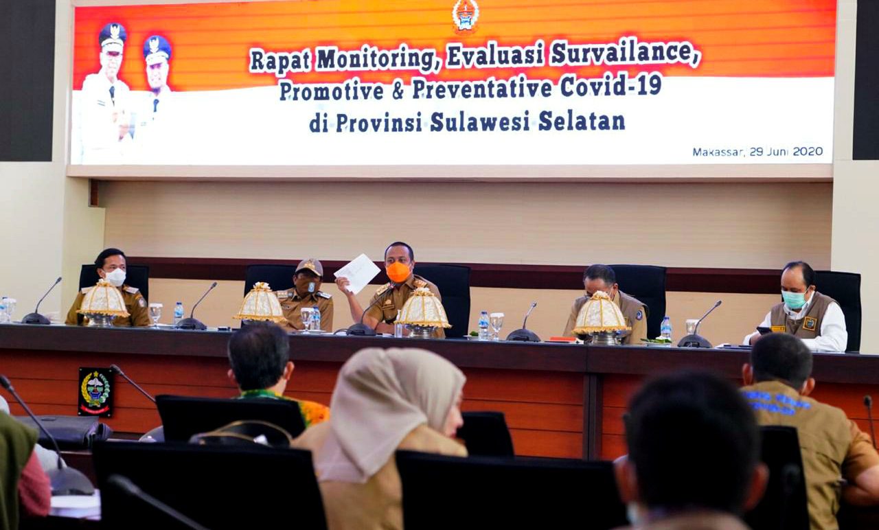 Wagub Sulsel: Kita Butuh Intervensi Sektor Hulu Untuk Promotive dan Preventive Covid-19
