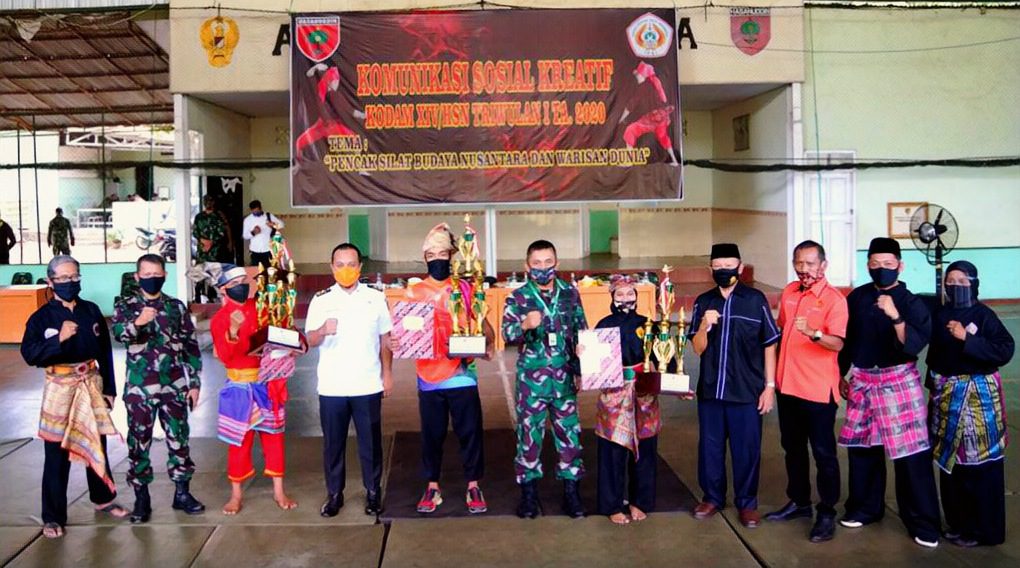 Wagub Sulsel Hadiri Festival Pencak Silat di Kodam XIV Hasanuddin
