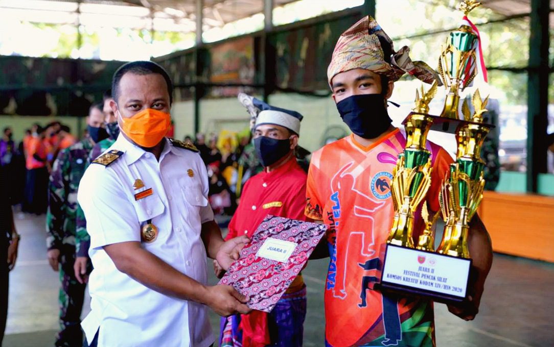 Wagub Sulsel Hadiri Festival Pencak Silat di Kodam XIV Hasanuddin