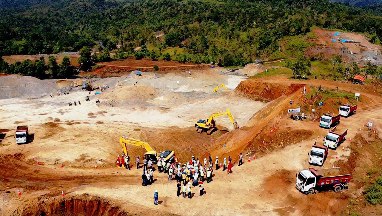 Didampingi Wabup Takalar, Wagub Sulsel Tinjau Proyek Bendungan Pamukkulu