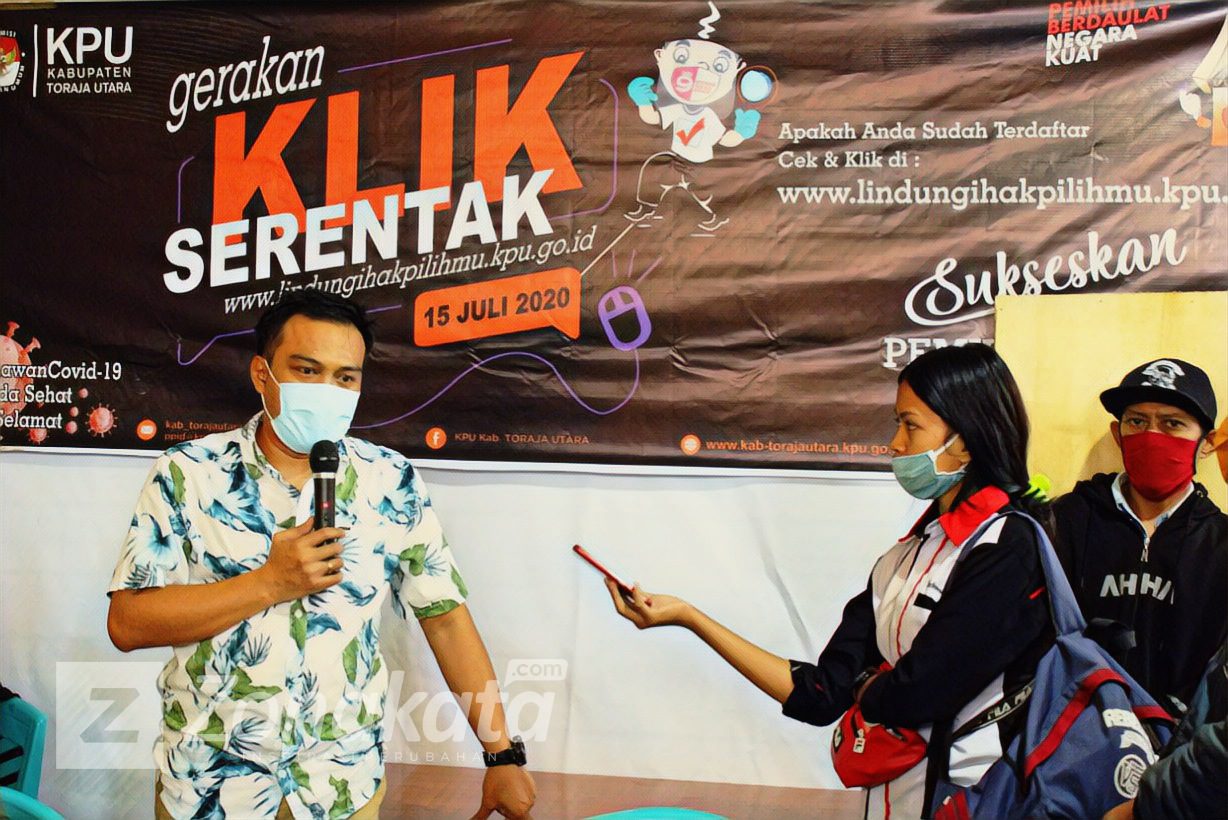 KPU Toraja Utara Perkenalkan Aplikasi “Lindungi Hak Pilihmu”