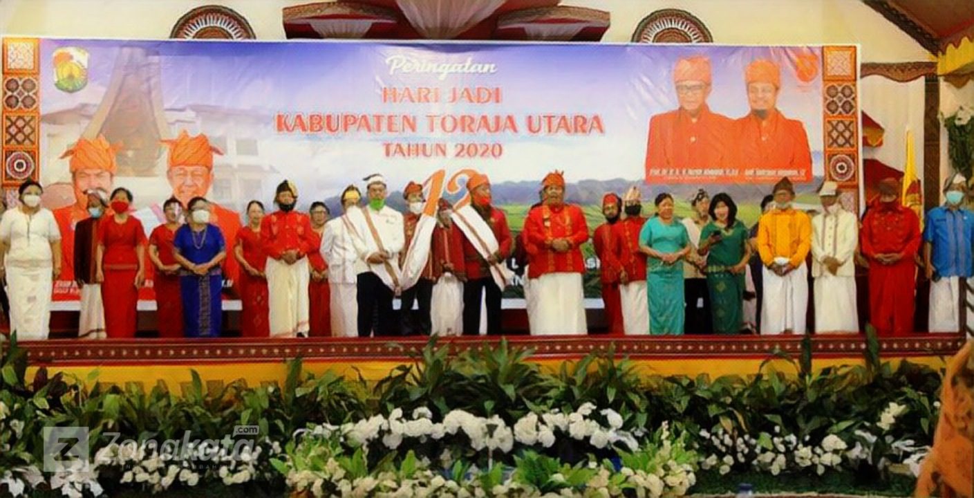 HUT ke 12, Toraja Utara Mendapat Bantuan Keuangan Rp.128 Miliar dari Pemprov Sulsel