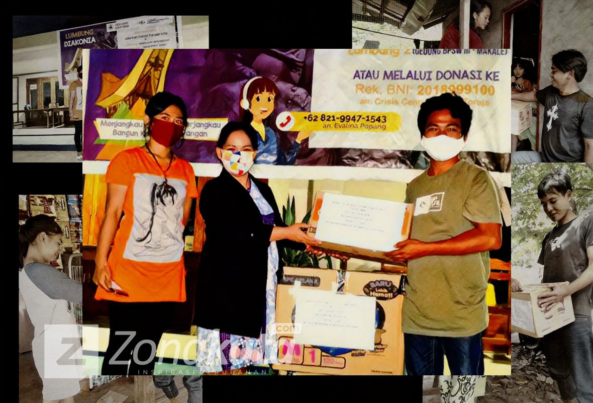 Peduli Bencana Masamba, Pemuda Sangtiangkaran Bokin, Turut Berikan Bantuan