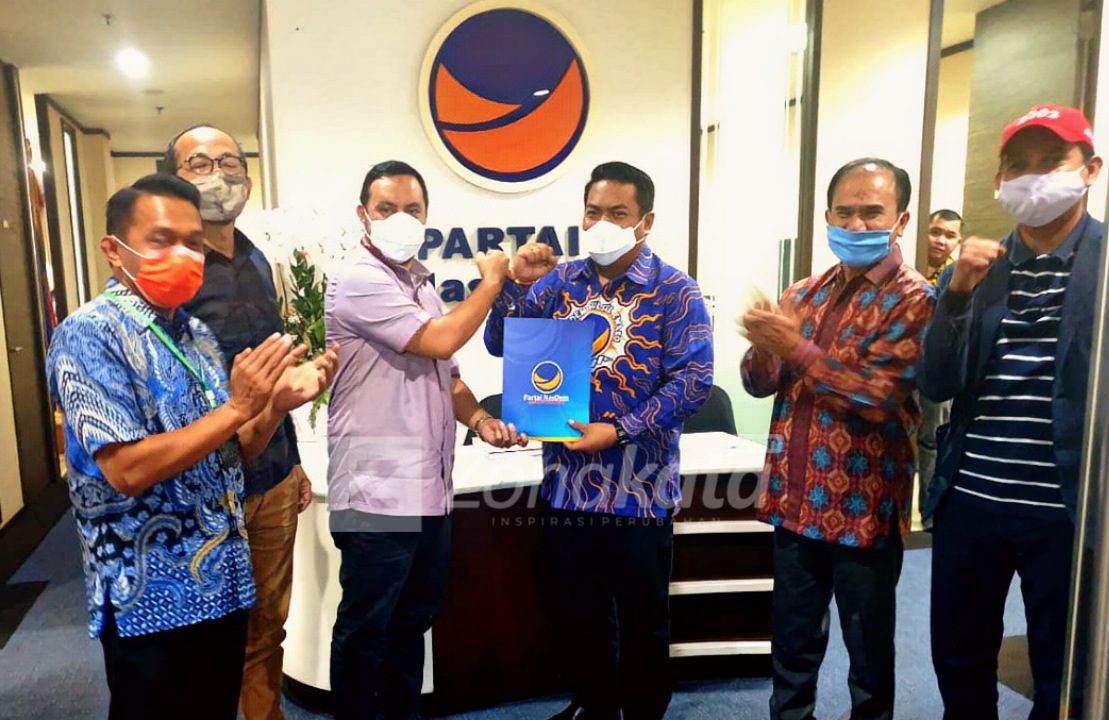 Kantongi B1 KWK, Rinto-Jonathan Resmi Maju Pilkada Toraja Utara