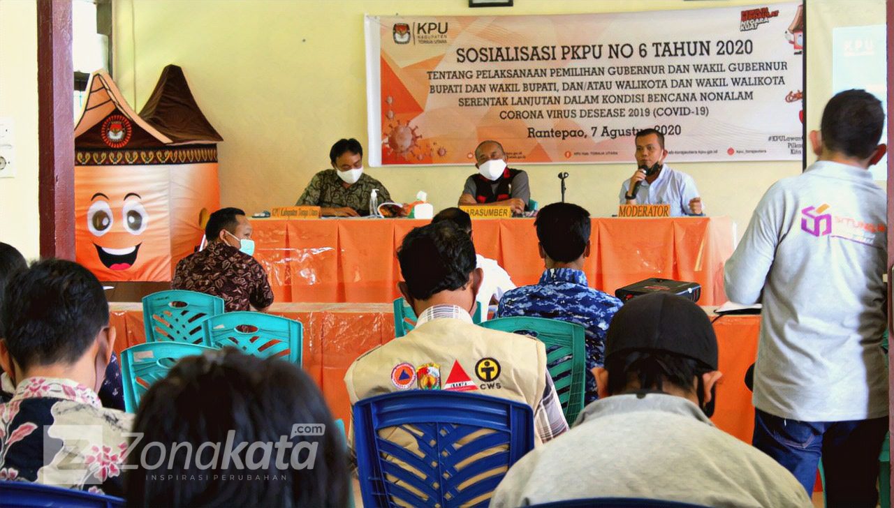 Sosialisasikan PKPU No 6 Tahun 2020, KPU Toraja Utara Hadirkan Stakeholder Terkait 3 Sosialisasikan PKPU No 6 Tahun 2020, KPU Toraja Utara Hadirkan Stakeholder Terkait