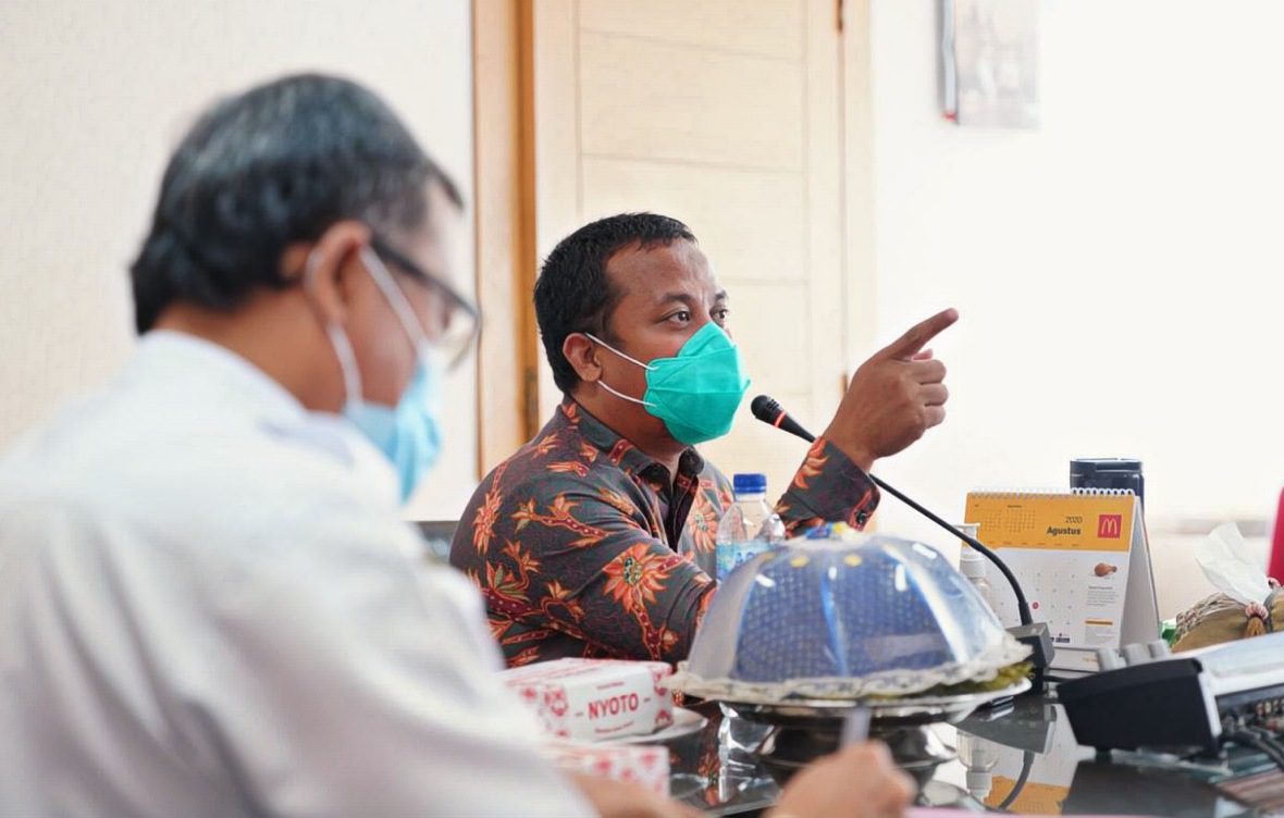 Kunjungi Dinas PUTR, Wagub Sulsel Bahas Ini