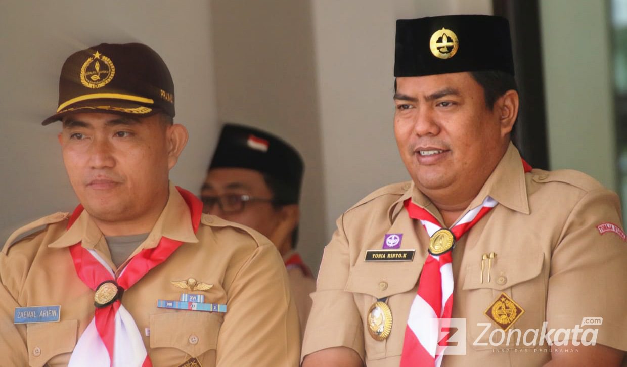 Rinto Minta Anggota Pramuka Ajak Warga Disiplin Protokol Kesehatan