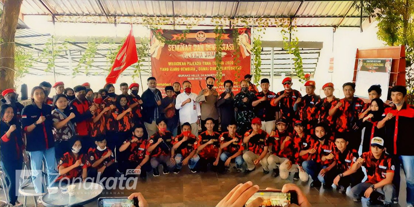 Ketua SAPMA PP Tana Toraja: Pemuda Harus Ikut Berperan Menciptakan Pilkada Damai